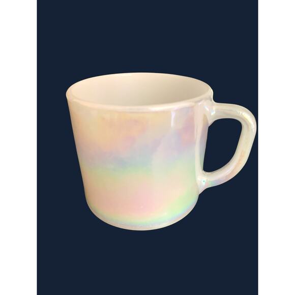 Federal Glass Vintage Iridescent Coffee Tea Mug - Picture 1 of 7